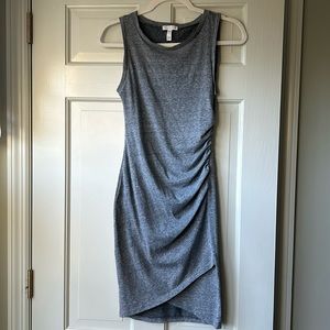 LEITH gray sleeveless dress
